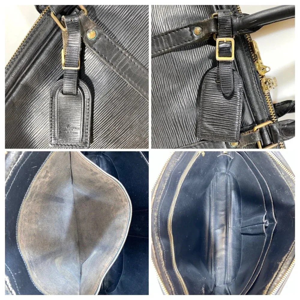 00450182# Louis Vuitton Business Bag Black Epi Noir - Picture 11 of 12